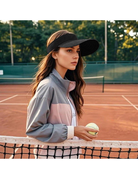 Gorra Visera WANDER para Mujeres con Ala Ancha UV Ajustable