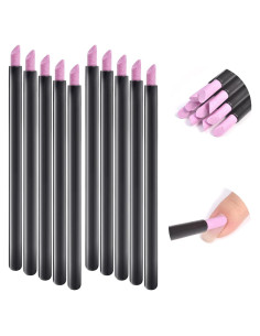10 Piezas Lima de Uñas Stoe Piedra Pómez para Manicura