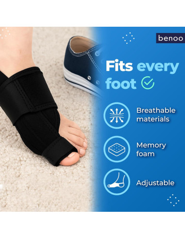 Corrector de Juanetes Benoo - Alivio y Alineación de Dedos