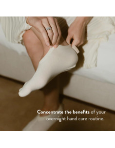 Calcetines de Algodón PAUME para Hidratación Nocturna - 1 Par 2