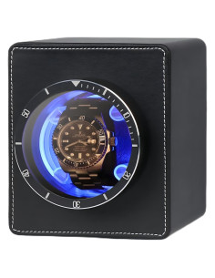 Enrollador automático de reloj Driklux C1CQ-9 LED, unisex, silencioso