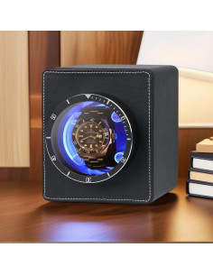 Enrollador automático de reloj Driklux C1CQ-9 LED, unisex, silencioso 2