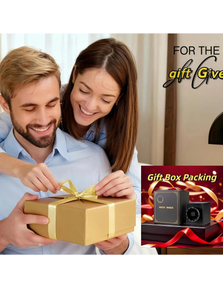 Enrollador automático de reloj Driklux C1CQ-9 LED, unisex, silencioso