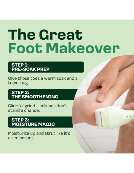 Removedor de Callos Eléctrico Happy Innovations - Lima Recargable