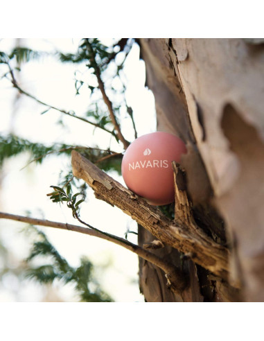 Pelotas de Masaje Lacrosse Navaris - Juego de 2 (6.35cm) - Suave y Dura