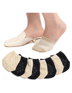 Medias Cortas Antideslizantes Toes Home - 8 Pares Mujeres