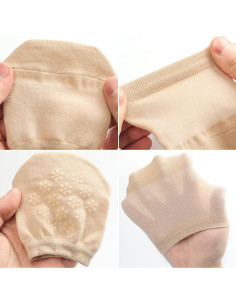 Medias Cortas Antideslizantes Toes Home - 8 Pares Mujeres 2