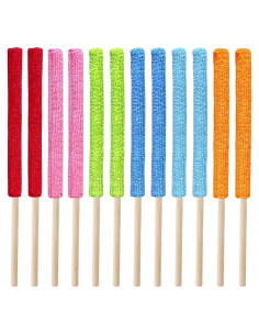 12 Pcs Duster Microfibra Bilkeru para Limpieza de Ranuras