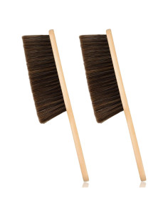 2 Cepillos de Polvo de Madera Dazzhues con Cerdas Suaves