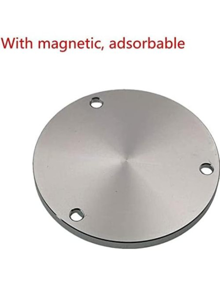 Nivel de Burbuja Redondo XMLEI 50mm Aluminio Blanco