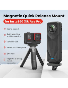 Soporte de liberación rápida Gaekol para Insta360 X5/X4 Air 2