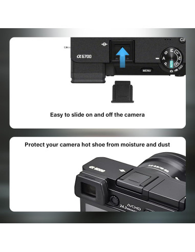 Kit Accesorios para Cámara Sony Alpha 6700 - Funda Silicona y Protectores