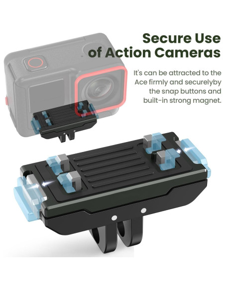 Soporte de liberación rápida Gaekol para Insta360 X5/X4 Air
