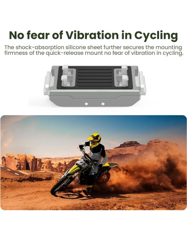 Soporte de liberación rápida Gaekol para Insta360 X5/X4 Air