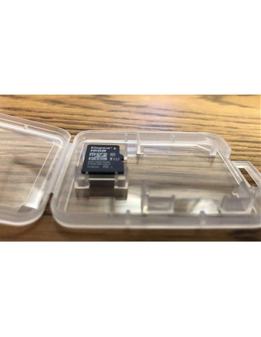 Paquete de 20 Estuches Plásticos eTECH para Tarjetas SD/MicroSD