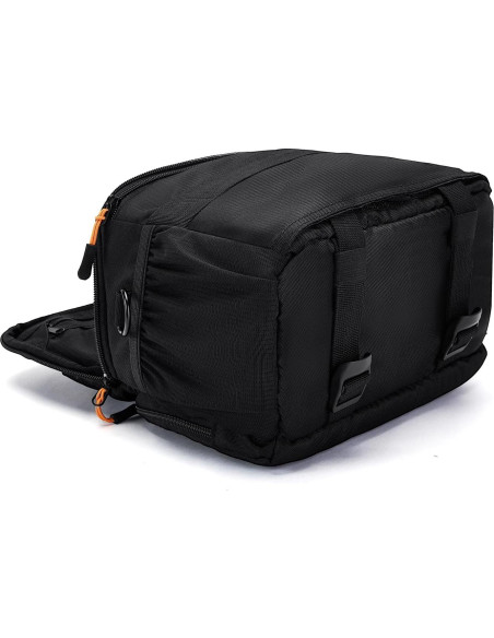 Bolsa de Hombro para Cámara AMOZZ Negra, Acolchada y Impermeable