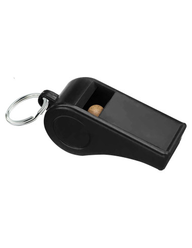 Silbato de Seguridad Water Gear Negro Ultra Liviano