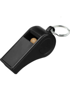 Silbato de Seguridad Water Gear Negro Ultra Liviano 2