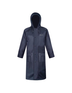 Abrigo Lluvioso Largo Hombre HANMENGXUAN 3XL Azul Impermeable