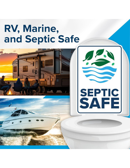 Papel Higiénico 2 Capas Camco para RV y Marina - 4 Rollos