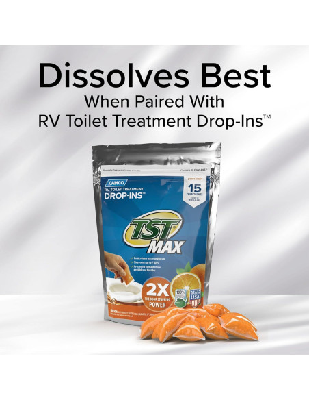 Papel Higiénico 2 Capas Camco para RV y Marina - 4 Rollos