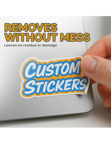 Stickers Personalizados VulgrCo con Código QR - Vinilo Resistente