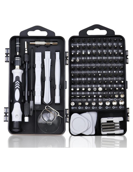 Kit de Herramientas de Reparación Electrónica 122 en 1 Sipery