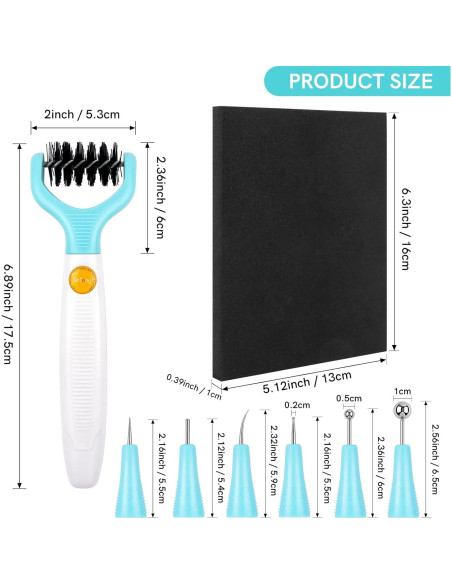 Kit de Herramientas para Escultura en Papel BAOFALI 8Pcs