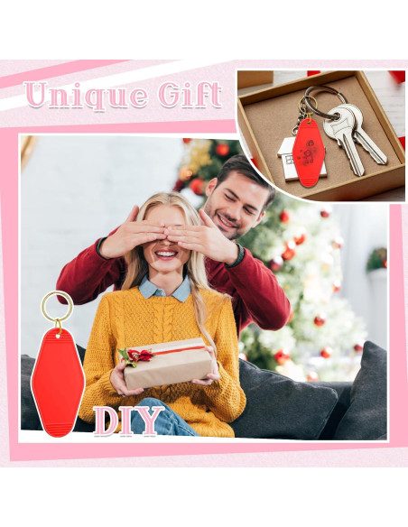 Llaveros Retro Thyle en Blanco para Sublimación - 60 Piezas