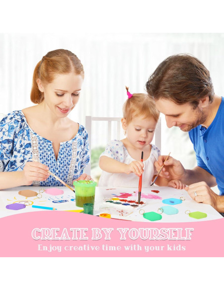 Llaveros Retro Thyle en Blanco para Sublimación - 60 Piezas