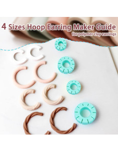 Guía de Aro de Arcilla Polimérica TAINSKY - 4 Piezas 2