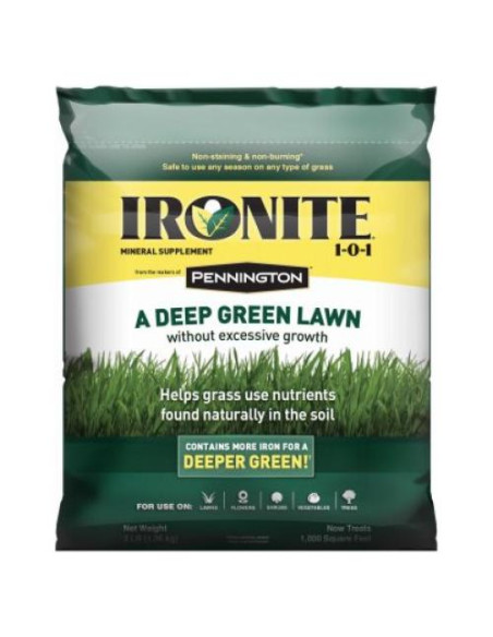 Fertilizante Ironite II 1 kg para césped y jardín