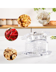 Triturador de Ajo Manual Genérico GT-2025 - Utensilio de Cocina 2