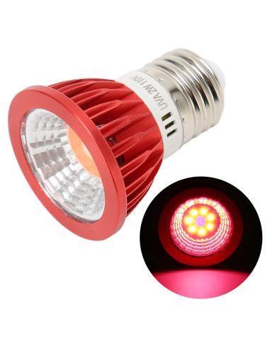 Bombilla de Calor para Reptiles Ciciglow 2W E27 Luz Roja