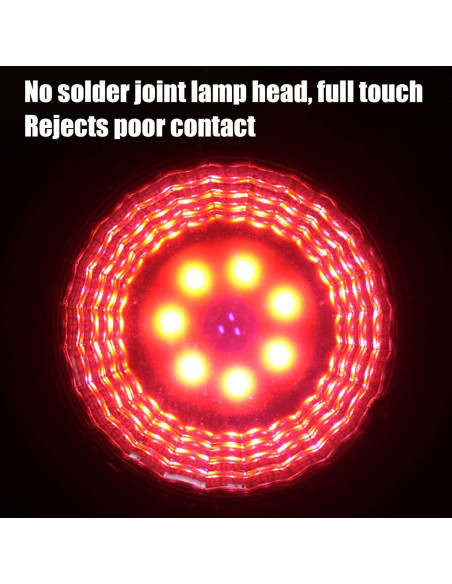 Bombilla de Calor para Reptiles Ciciglow 2W E27 Luz Roja