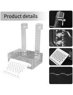 Plataforma de Solarium para Tortugas VIKKSAER 20.5x14.5 cm 2
