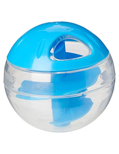 Pelota de Golosinas Catit Azul - Dispensador y Juguete para Gatos