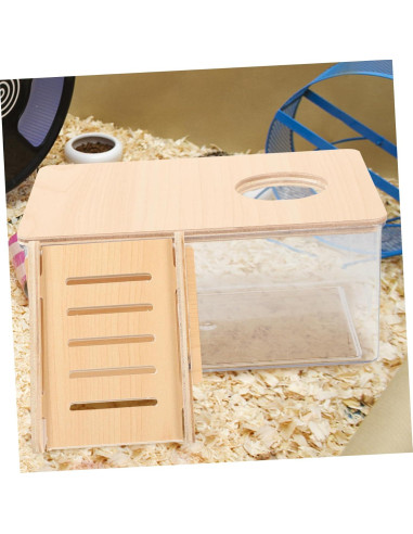 Caja de Baño para Hámster BESPORTBLE Acrílico 18.9x12.6cm