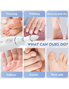 Taladro Eléctrico para Uñas BEAUTURAL con 10 Accesorios 2