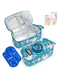 Bolsa de Viaje para Leche Materna DawnBox - 0.59kg, Pantalla Temperatura