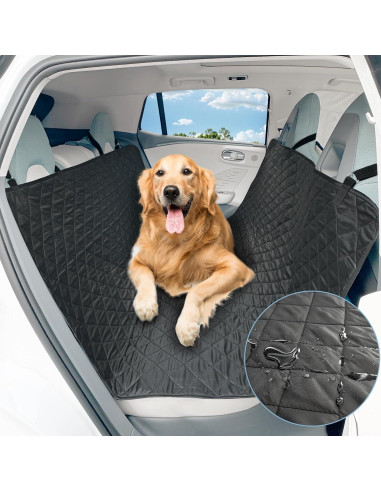 Funda de Asiento para Perros DMS PROTECTOR Universal Negra