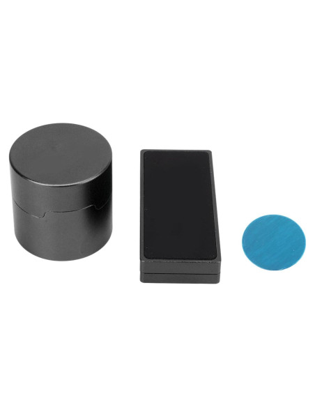 Soporte de Tiza Magnético para Billar HilBeliFU - Aluminio Negro