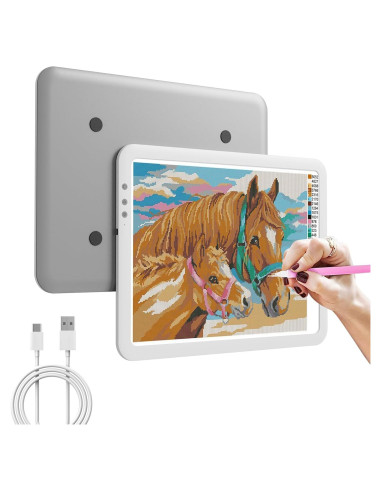 Caja de Luz A3 Inalámbrica iVAOOZE LED Recargable 6670Lux