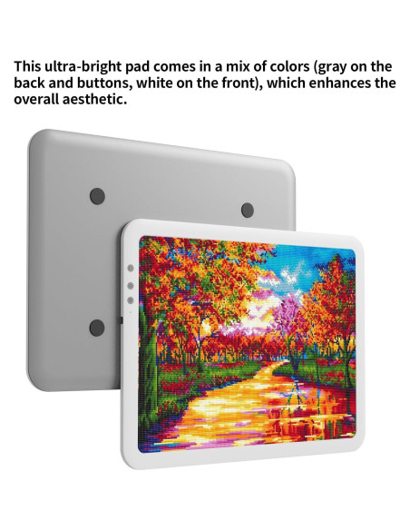 Caja de Luz A3 Inalámbrica iVAOOZE LED Recargable 6670Lux