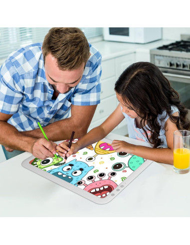 Caja de Luz A3 Inalámbrica iVAOOZE LED Recargable 6670Lux