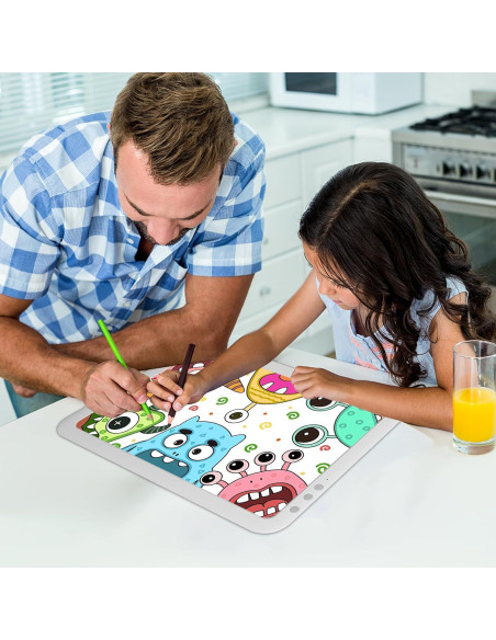 Caja de Luz A3 Inalámbrica iVAOOZE LED Recargable 6670Lux