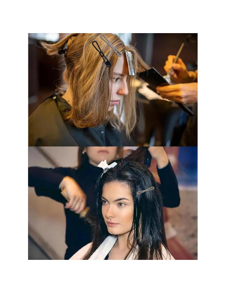 Clips de Pelo en Forma de Pato TENOC 8 Piezas 8 cm Antideslizantes