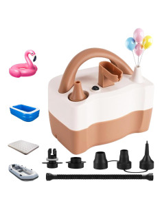 Bomba de aire eléctrica AXHJ para globos - Doble boquilla 110V