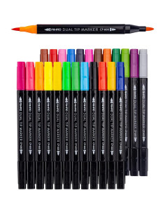 Marcadores Lavables AIHAO Doble Punta 24 Colores para Niños 2