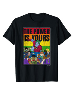 Camiseta gráfica Captain Planet para hombres - Ropa retro